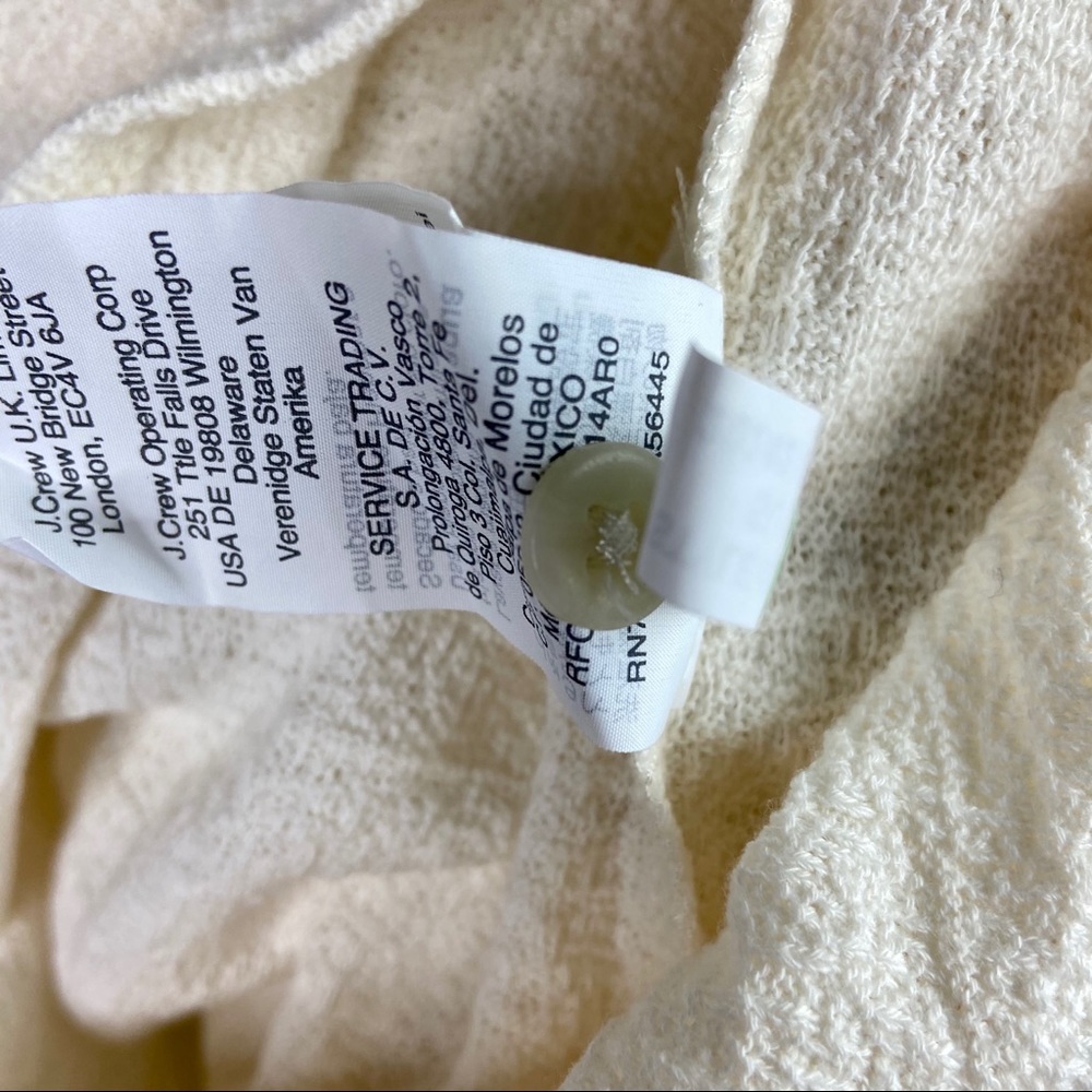 NWT Madewell Texture & Thread Ruffle Blouse - Picture 6 of 8